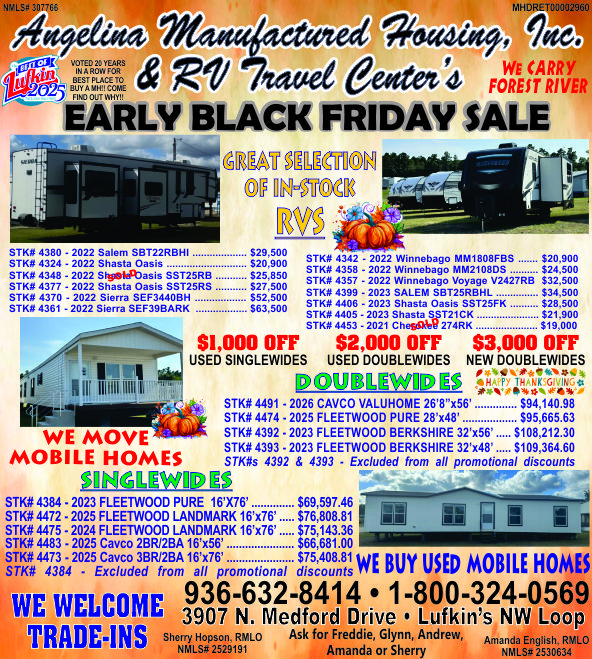 Angelina Manufacturing Ad