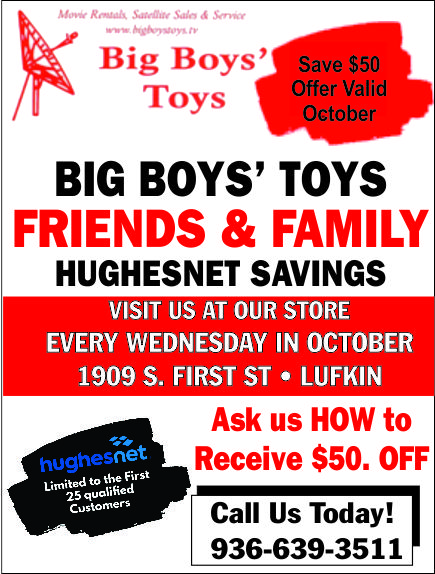 Big Boy's Toys Ad