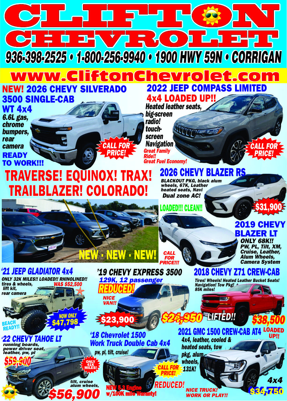 Clifton Chevrolet Ad