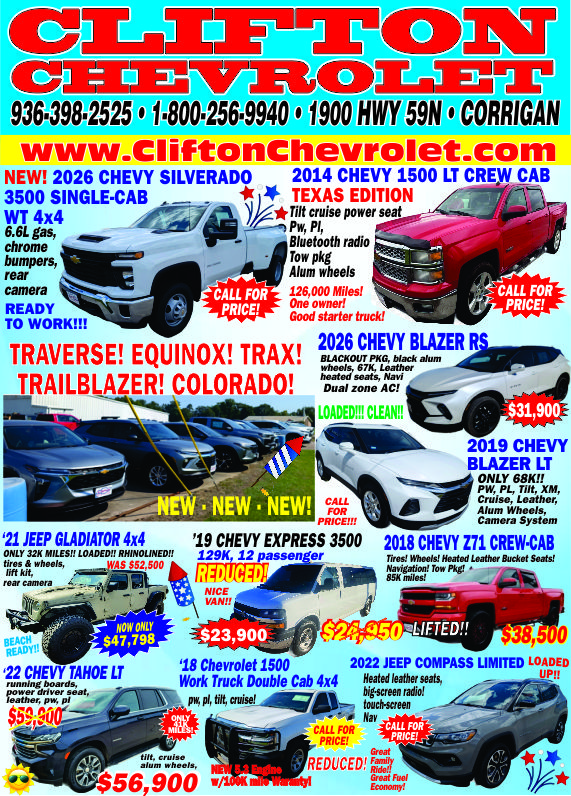 Clifton Chevrolet Ad