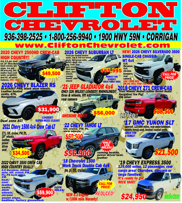 Clifton Chevrolet Ad