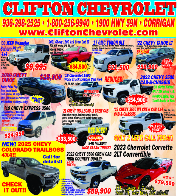 Clifton Chevrolet Ad