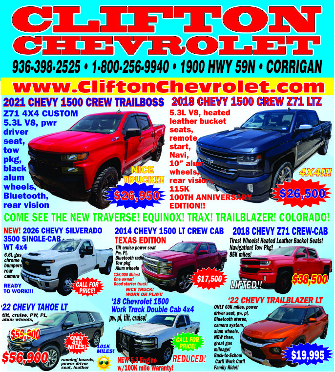 Clifton Chevrolet Ad