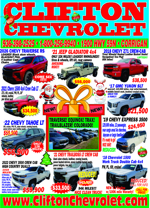 Clifton Chevrolet Ad