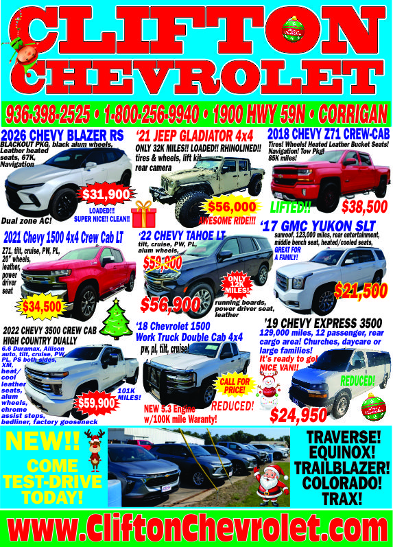 Clifton Chevrolet Ad
