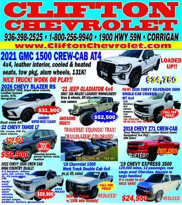 Clifton Chevrolet Ad