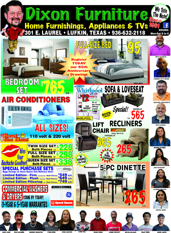Dixon Furniture Ad