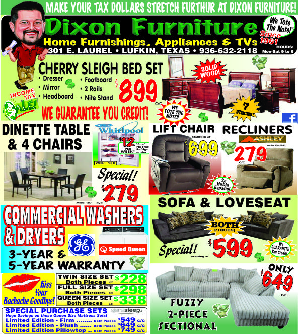 Dixon Furniture Ad