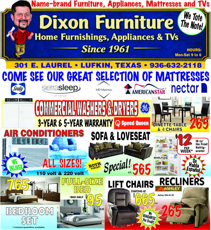 Dixon Furniture Ad
