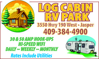 Log Cabin Rv Park Ad