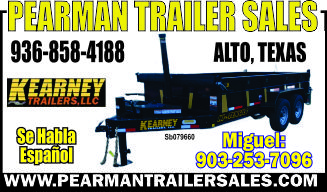 Pearman Trailer Sales Ad