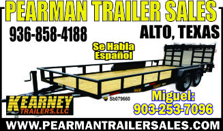 Pearman Trailer Sales Ad