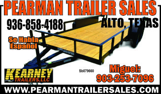 Pearman Trailer Sales Ad