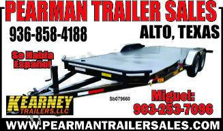 Pearman Trailer Sales Ad