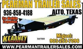 Pearman Trailer Sales Ad