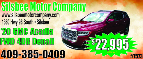 Silsbee Motor Company Ad