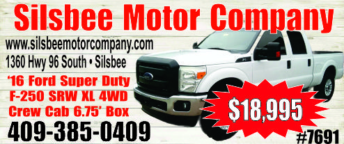 Silsbee Motor Company Ad