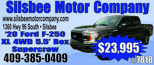 Silsbee Motor Company Ad