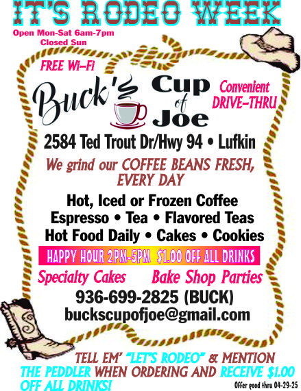 Bucks Cup of Joe Ad
