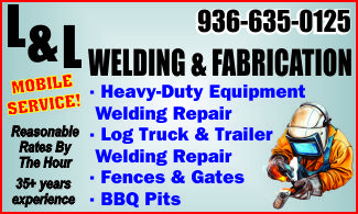 L & L Welding & Fabrication Ad