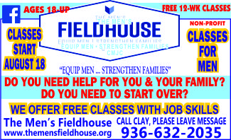 Men's Fieldhouse Ad