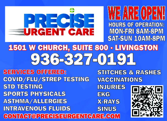 Precise Urgent Care Ad