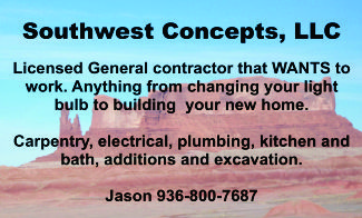 Southwest Concepts LLC Ad